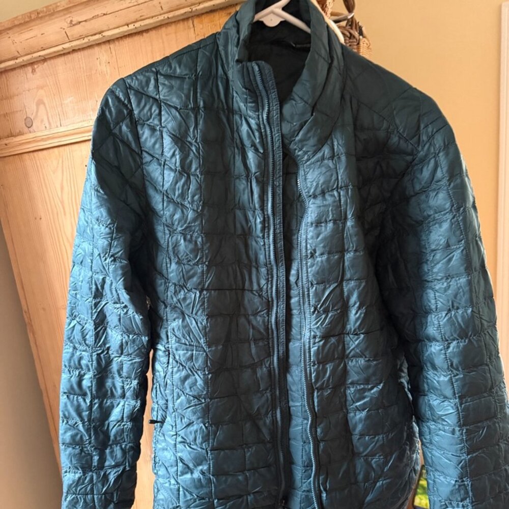 The North Face ThermoBall Full Zip Jacket – Men’s Small – Deep Teal